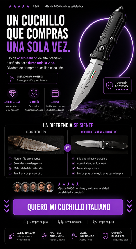 Cuchillo Italiano